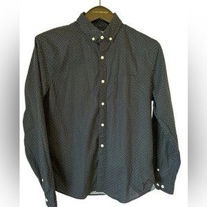 Express Slim Soft Wash Men’s button down long sleeved shirt. Size M.